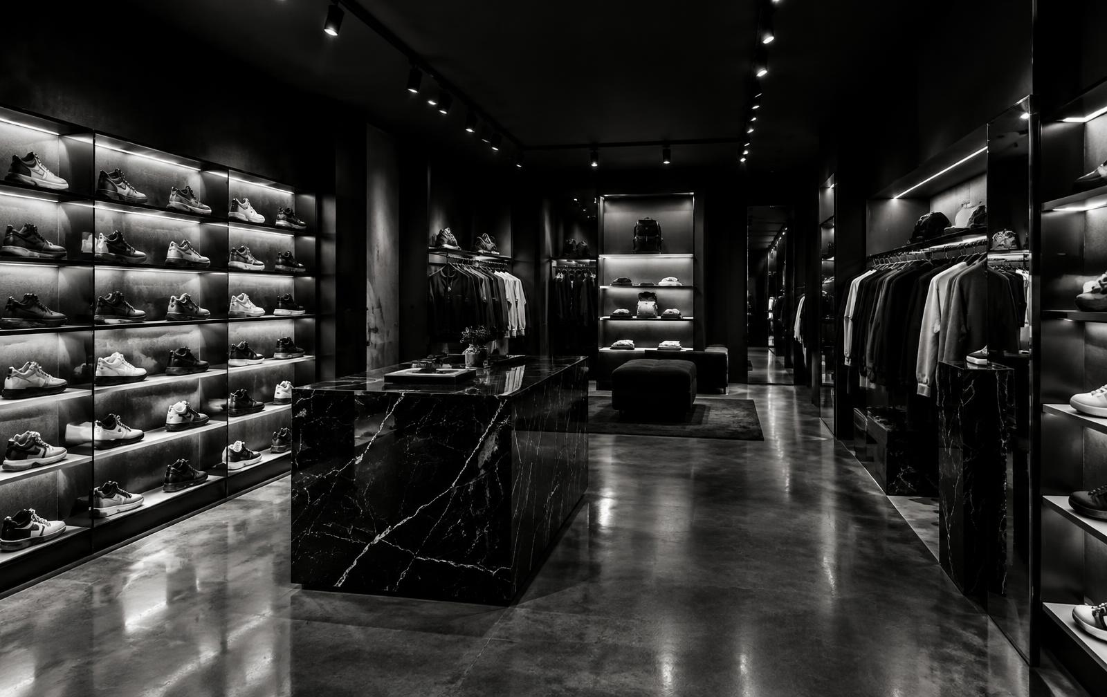 Interior da loja Stylus Reps